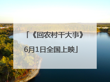《回农村干大事》6月1日全国上映