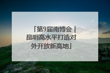第9届南博会｜昆明高水平打造对外开放新高地