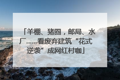 羊棚、猪圈，邮局、水厂……看废弃建筑“花式逆袭”成网红村咖
