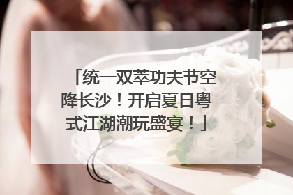 统一双萃功夫节空降长沙！开启夏日粤式江湖潮玩盛宴！