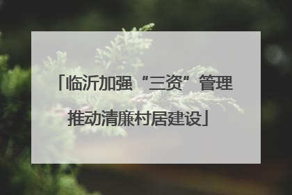 临沂加强“三资”管理 推动清廉村居建设