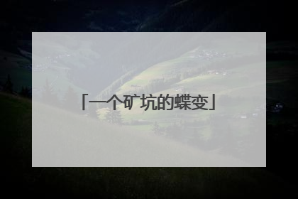 一个矿坑的蝶变