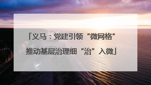 义马：党建引领“微网格” 推动基层治理细“治”入微