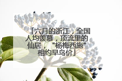六月的浙江，全国人均羡慕，顶流里的仙居，“杨梅西施”相约早鸟价