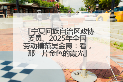 宁夏回族自治区政协委员、2025年全国劳动模范吴金霞：看，那一片金色的霞光