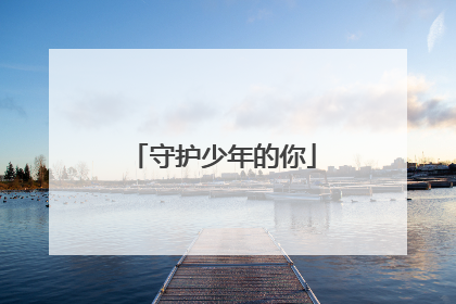 守护少年的你