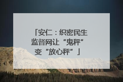 安仁：织密民生监督网让“鬼秤”变“放心秤”