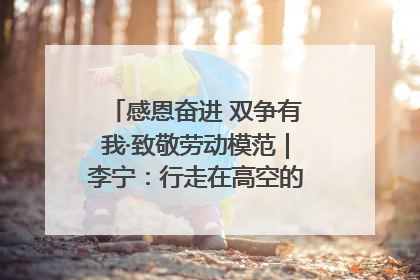 感恩奋进 双争有我·致敬劳动模范｜李宁：行走在高空的“电网卫士”