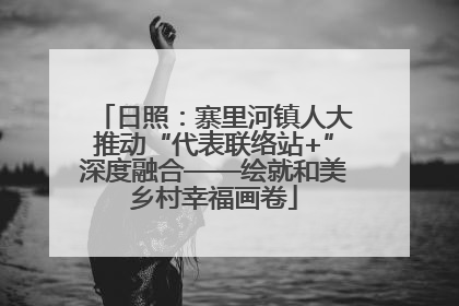日照：寨里河镇人大推动“代表联络站+”深度融合——绘就和美乡村幸福画卷
