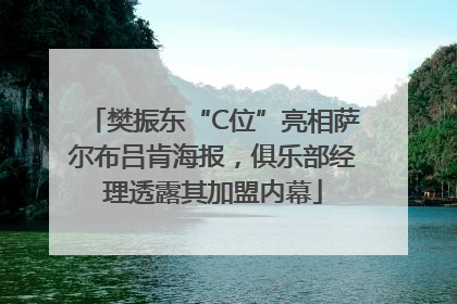 樊振东“C位”亮相萨尔布吕肯海报，俱乐部经理透露其加盟内幕