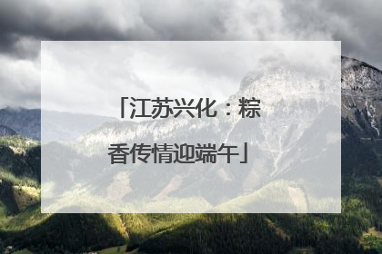 江苏兴化：粽香传情迎端午