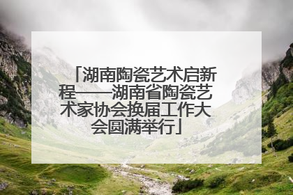 湖南陶瓷艺术启新程——湖南省陶瓷艺术家协会换届工作大会圆满举行