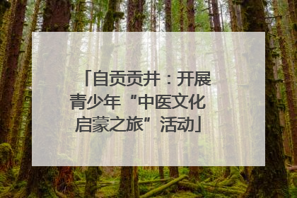 自贡贡井：开展青少年“中医文化启蒙之旅”活动