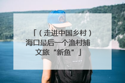（走进中国乡村）海口最后一个渔村捕文旅“新鱼”