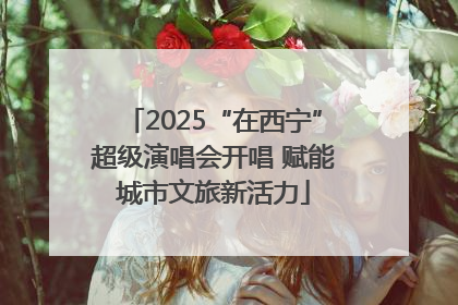 2025“在西宁”超级演唱会开唱 赋能城市文旅新活力