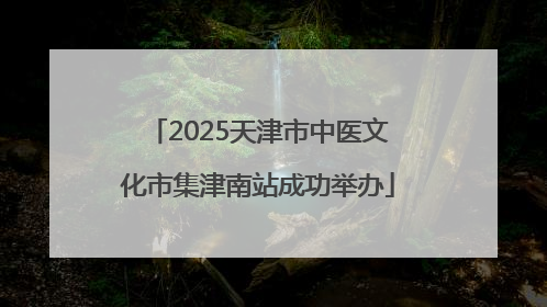 2025天津市中医文化市集津南站成功举办