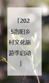 2025洛阳乡村文化旅游季启动