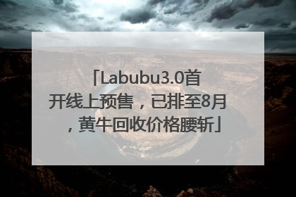 Labubu3.0首开线上预售，已排至8月，黄牛回收价格腰斩